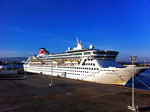 Porto de Portimão recebeu o maior navio de sempre.