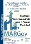 Fórum MARGov - Que governância para o Parque Marinho?