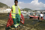 AMBIENTE: Uma tonelada de resíduos - Recolhidos em Sesimbra